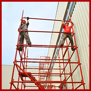 L'<span class=keywords><strong>échafaudage</strong></span> de cadre de H de promenade en acier de construction pour l'usage extérieur <span class=keywords><strong>d</strong></span>'atelier et <span class=keywords><strong>d</strong></span>'hôtel <span class=keywords><strong>d</strong></span>'entrepôt avec 1 an de garantie - Product Image 6