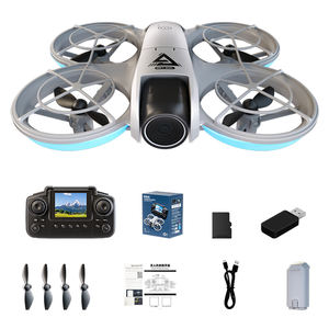 Quadricoptère RC intelligent avec stabilisation optique du flux optique et caméra 4K à 360° °   Drone télécommandé à grand écran pour débutants - Product Image 1