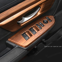 Pour Honda CRV 2017-2022 CR-V Accessoires intérieurs de voiture Bouton de changement de vitesse Garnitures de volant de siège Garnitures en bois Kit de style automobile