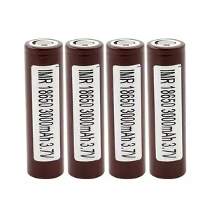 Bateria de lítio recarregável hg2, célula de chocolate bateria de 3000mah 20a 18650 para ferramentas eletrônicas