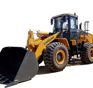 Chargeuse frontale d'occasion Liugong 856H 5 tonnes, chargeuses sur pneus d'occasion Liugong, chargeuse Caterpillar 966H en stock - Product Image 1