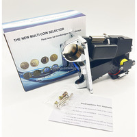 Distributeurs automatiques JY-636 Jeux d'arcade Validateur de pièces Accepteur de pièces multiples avec accessoires de machine de divertissement en plastique