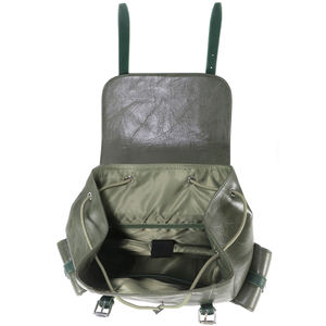 Vintage Travel <b>Backpack</b> PU Leather <b>Backpack</b> <b>Large</b> Capacity Outdoor <b>Backpack</b> Custom Logo Supplier - Product Image 4