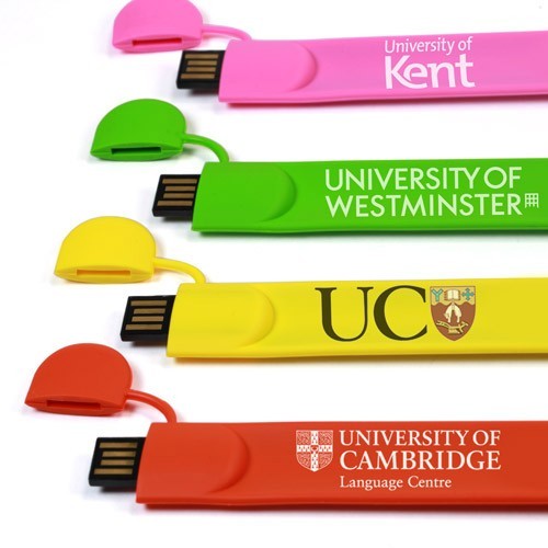 Promotion Bracelet Key Cle USB Memory Stick Flashdisk 1GB 2GB 4GB 8GB 16GB 32GB 64GB 128GB Silicone Wristband USB Flash Drive