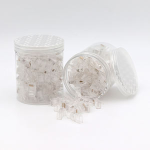 Brass Pin Cat5e <strong>Connector</strong> Waterproof Utp Cat5e 8p8c Modular Plug Gold Plated <strong>Rj45</strong> <strong>Connector</strong> Cat5e Unshielded Plug - Product Image 1