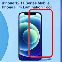 Laudtec GHM056 Auto Samsung S23 Kit d'outils Verre trempé facile à installer avec cadre d'installation pour Iphone 12 Plus Pro Max