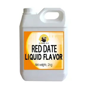Factory wholesale 2kg large barrel affordable red dates liquid flavor