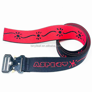 Cinturón Elástico Jacquard de Poliéster y Goma de 1.5 Pulgadas, Personalizado de Fábrica, con Hebilla Magnética, para Deportes al Aire Libre y Esquí - Product Image 2
