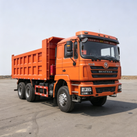 Camion benne basculante SHACMAN 6x4 380HP robuste pour l'exploitation minière et la construction