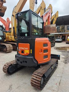 Mini-excavatrice ZAXIS 35U, excavatrice compacte sur chenilles, poids opérationnel de 3 tonnes, avec godet de terrassement d'une capacité de 0,12 m³ - Product Image 3