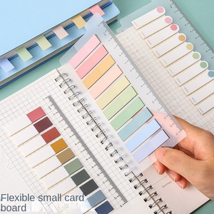 Bloc de Notas Adhesivas Morandi, Clásico, Bonito, de Colores, para Oficina, Escuela, Etiquetas de Índice, Bloc de Notas, Suministros de Papelería para Planificador y Cuaderno - Product Image 5