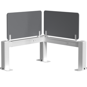 AOKE-Divisor de escritorio acústico <span class=keywords><strong>para</strong></span> muebles de oficina, pantalla con solución de enchufes de alimentación - Product Image 1