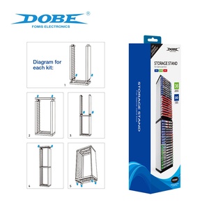 Estante de Almacenamiento <span class=keywords><strong>para</strong></span> Discos de Juego TP5-0519 de 36 Niveles <span class=keywords><strong>para</strong></span> PS5, Torre de Almacenamiento de CD, Soporte <span class=keywords><strong>para</strong></span> Discos, Videojuegos, <span class=keywords><strong>Tarjetas</strong></span> de CD - Product Image 6