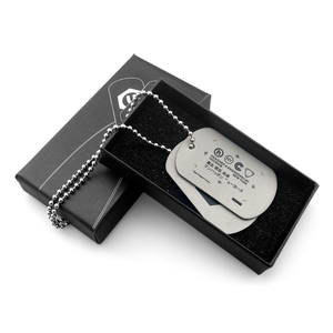 कस्टम डॉग टैग क्यूआर कोड व्यक्तिगत हार टैग जस्ता मिश्र धातु धातु एनमेल टैग कुत्ते पेलेंट हार - Product Image 2