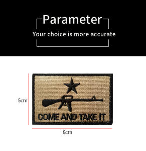 Parche Táctico Bordado con Gancho y Bucle, Diseño de Calavera Pirata, 2" X 3" - Product Image 3