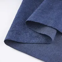 Tissu en microfibre suédée tricoté extensible dans les deux sens, finition pêche pour vêtements, chaussures, canapés, sacs, 250 g/m² Mingqian