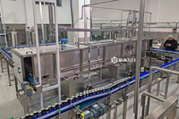 Ligne de production de machines de remplissage de boissons gazeuses en canettes d'aluminium de petite taille