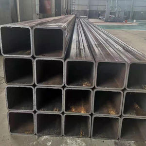 Fourniture d'usine Haute Qualité Astm A500 40X80 25X50 40X60 20x20 25x25 Section Creuse Tube Rectangulaire Tuyau Carré En <span class=keywords><strong>Acier</strong></span> Au Carbone - Product Image 4