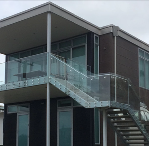 Extérieur fer marches d'<span class=keywords><strong>escalier</strong></span> en bois escaliers en métal <span class=keywords><strong>escalier</strong></span> <span class=keywords><strong>droit</strong></span> en acier - Product Image 3