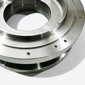 Puleggia per Cinghia Trapezoidale in Acciaio Inox OEM, Componente Meccanico CNC con Foro da 10MM e 2 Scanalature per Lavori di Costruzione - Product Image 1