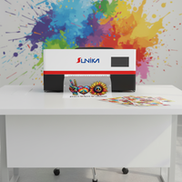 Nieuw voor volautomatische A3 rol-tot-rol digitale DTF-printer Epson printkop pigment 33cm Dual Xp600 F1080 textiel multicolor