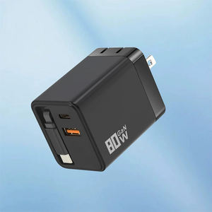 PD20W Chargeur Rapide Type-C Interface US EU UK Plug Adapter Charge Ordinateur Portable Tablette Téléphone Simultanément - Product Image 5