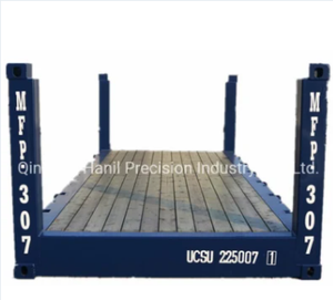 Плоский контейнер для перевозки негабаритных грузов с открытой платформой - Product Image 4