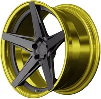 Jantes à déport profond 2 ou 3 pièces 18 19 20 21 22 24 26 pouces 5x114.3 5x120 5x130 en alliage d'aluminium forgé