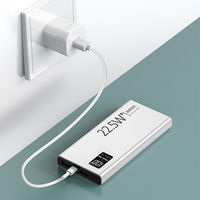 Offre Spéciale – Batterie Externe Portable Personnalisée 10000mAh 20000mAh 30000mAh, Charge Ultra Rapide 22.5W, Double Port, Écran Numérique, Ultra Mince