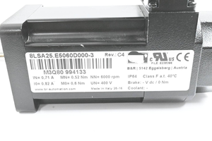 PLC伺服电机 8LSA25E5060D000-<span class=keywords><strong>3</strong></span> Rev C4 - Product Image 3