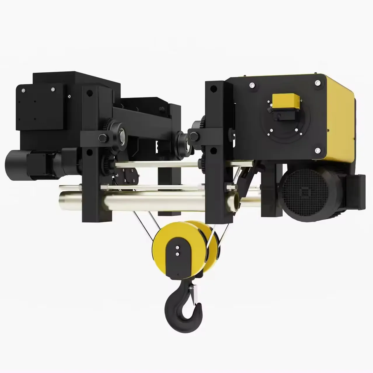 3 giai đoạn điện Wire Rope hoist phong cách Châu Âu 20 tấn thép tùy chỉnh Cung cấp ISO OEM / ODM đơn chùm Crane