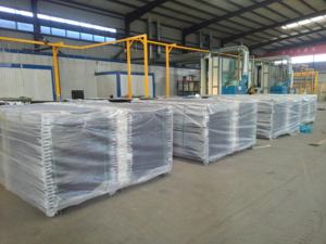 Clôture de sécurité en acier galvanisé thermolaqué anti-rouille à panneaux tubulaires à sommet carré, portails, modélisation 3D, anti-corrosion - Vente chaude - Product Image 6