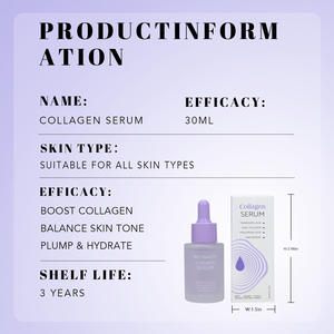 Profondamente idratante e lenitivo essenza di collagene forma liquida per il trucco del viso prodotto per la cura della pelle migliora l'ottusità del viso - Product Image 6