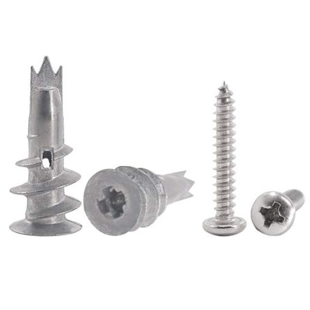 Metal Plasterboard Fixings & Screws Metal Self Drilling Plasterboard Fixings Raw Plugs Cavity Wall