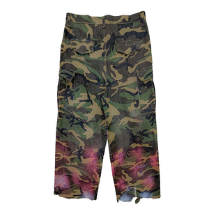 Abito fringuello personalizzato rosa Splatters Streetwear strappato stile Hiphop mimetico <span class=keywords><strong>pantaloni</strong></span> Cargo <span class=keywords><strong>uomo</strong></span> - Product Image 2