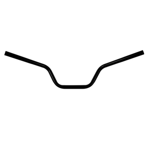 Manillar de motocicleta de 25 mm y 1 pulgada de altura media para Harley, Yamaha, Suzuki, universal, de acero negro, modificado. - Product Image 1