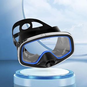 Máscara <span class=keywords><strong>de</strong></span> <span class=keywords><strong>Buceo</strong></span> Panorámica <span class=keywords><strong>de</strong></span> Lente Cruzada con Vidrio Templado Impermeable y Antivaho <span class=keywords><strong>Gafas</strong></span> <span class=keywords><strong>de</strong></span> Silicona para Deportes Acuáticos Pesca en el Mar y Submarinismo - Product Image 1