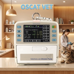 Équipement vétérinaire OSCAT EX-15, équipement médical pour animaux EX-15, pompe à perfusion vétérinaire, <span class=keywords><strong>bibliothèque</strong></span> de médicaments en option - Product Image 1