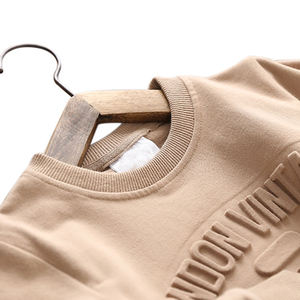 Tùy chỉnh áo 3D dập nổi <span class=keywords><strong>crewneck</strong></span> Áo len 3D dập nổi Hoodie - Product Image 5