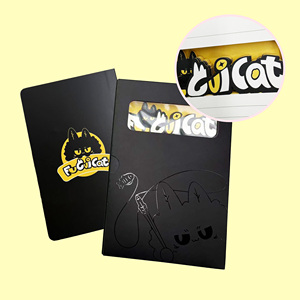 Premium FuGuiCat Notebook Cute Cartoon <strong>Journal</strong> for School, Office &amp; Daily Writing - Product Image 5