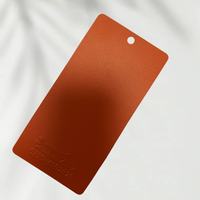 Revêtement en poudre époxy thermodurcissable à texture spéciale sable rouge orangé RAL, personnalisé OEM, pour application industrielle