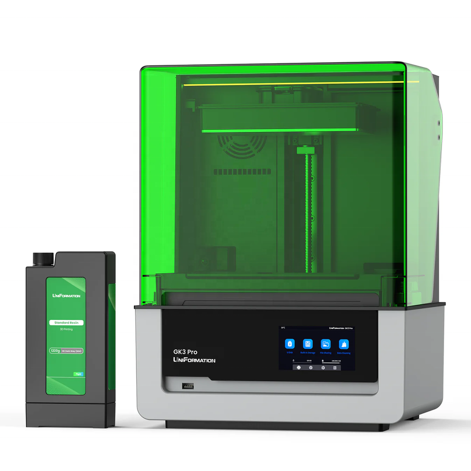 UniFormation GK3 PRO 16K Large Format LCD Resin 3D Printer - 211*118 ...