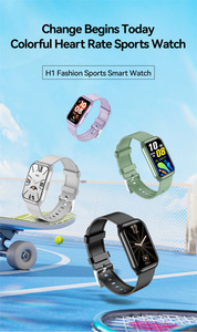 1.45" Fitness Band BT5.1 200mAh <b>Heart</b> Rate Monitor Silicone Strap Laxasfi App Sports Tracker IP67 Waterproof Smart Watch - Product Image 5