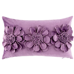 Décoration de mariage de luxe à la main coloré velours tournesol traversin jeter oreiller <span class=keywords><strong>housse</strong></span> de <span class=keywords><strong>coussin</strong></span> - Product Image 4
