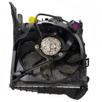 Pour Porsche Macan 95B Intercooler, Ventilateur Électrique, Kit de Refroidissement d'Admission Turbo, Refroidisseur d'Air de Charge, Radiateur, Petit Réservoir d'Eau OEM