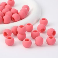 Perles en silicone souple multicolores de haute qualité pour les accessoires de tressage de cheveux d'enfants et les outils de perruque