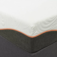 Colchón Moderno de Lujo con Cabecera, Certipur-US, de Espuma Viscoelástica con Resorte, Látex Natural y Algodón Suave, Rectangular, Tamaños Queen, Twin XL