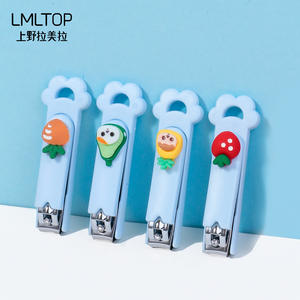 Cortauñas de dibujos animados LMLTOP con diseño de frutas, compacto, portátil y plegable para niños y adultos C0190 - Product Image 5