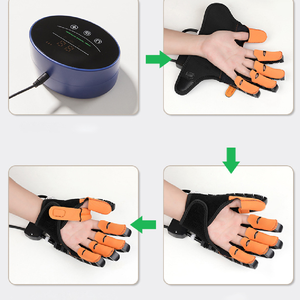 Venta al por mayor ejercicio guantes robóticos Hemiplejía dedo rehabilitación entrenador Robot portátil carrera <span class=keywords><strong>mano</strong></span> - Product Image 2