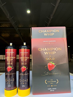 Champion Whip USA Stock 640g cartouches de crème fouettée, gaz pour desserts, outils de cuisine, bonbonne de gaz CO2 N2, cylindre, réservoir